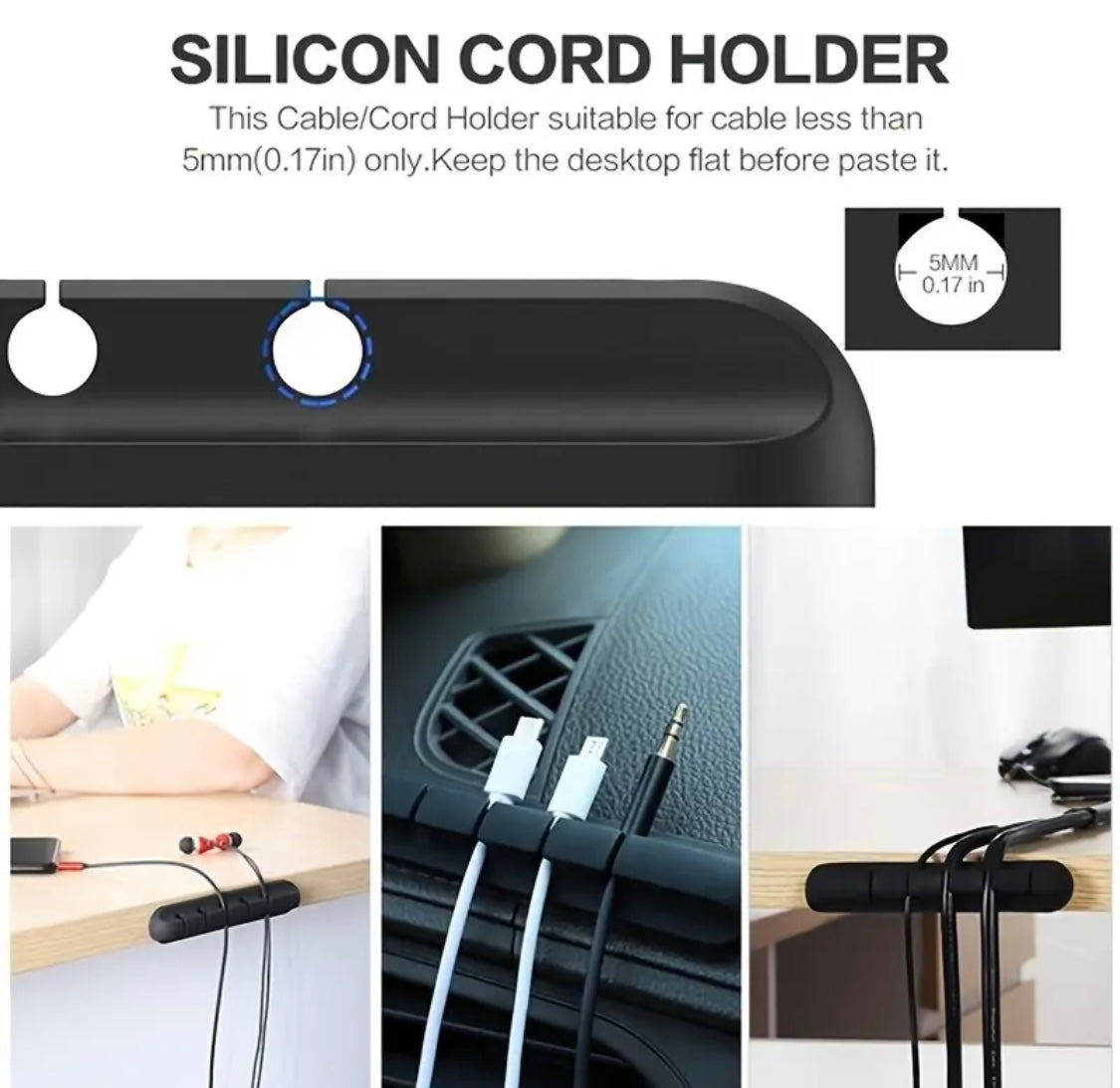Multi-Functional Cable Organizer