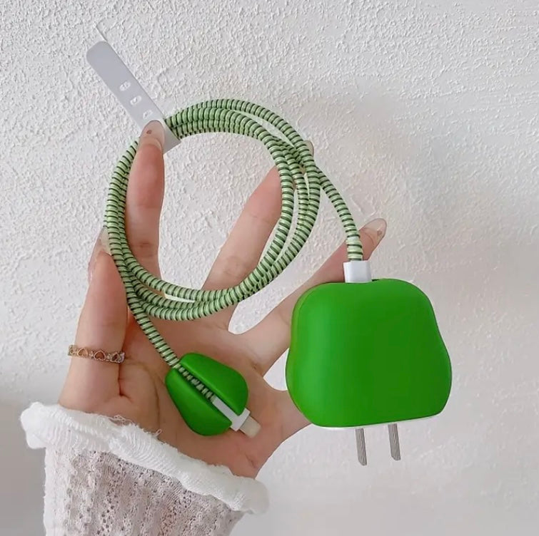 Avocado Phone Charging Set