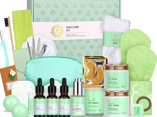 Facial Skin Care Set & Spa Kit