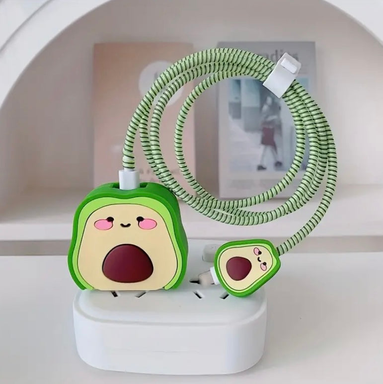 Avocado Phone Charging Set