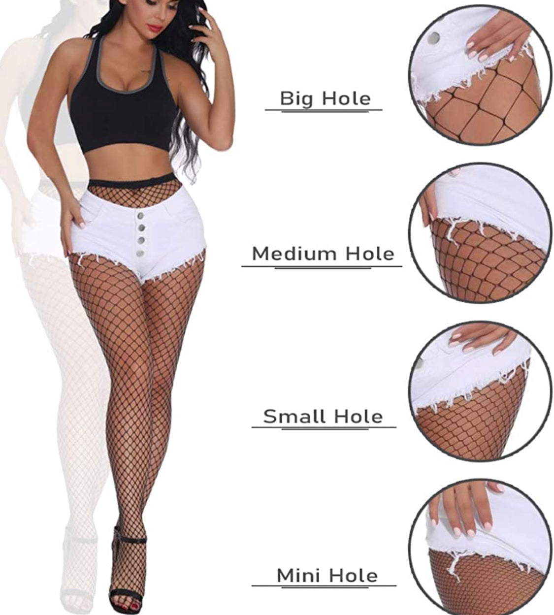 Fishnets 4pc set