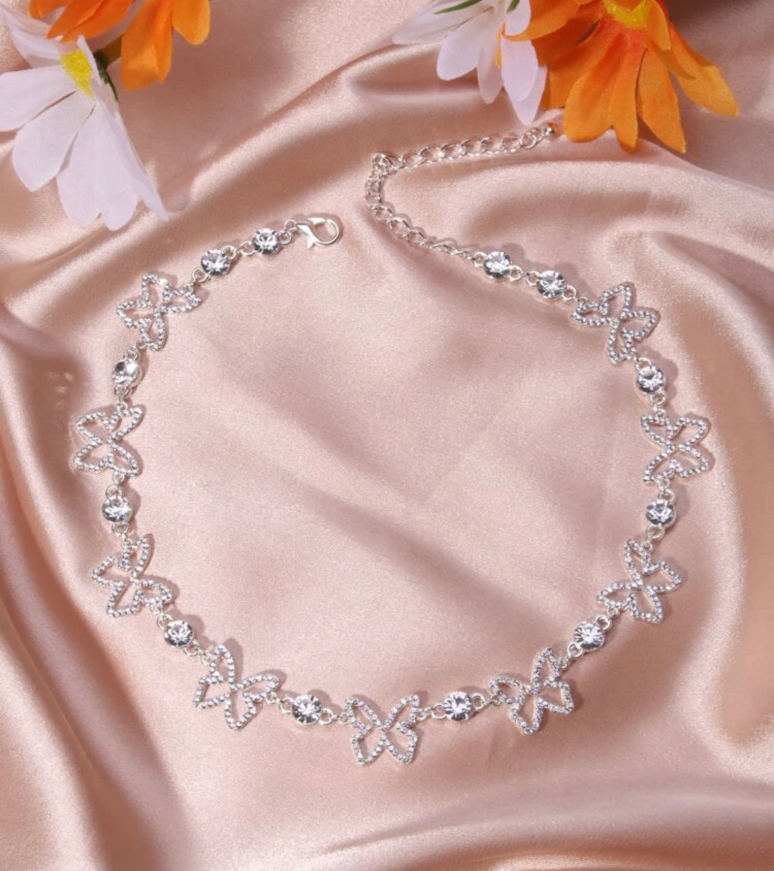 Butterfly Diamond Necklace